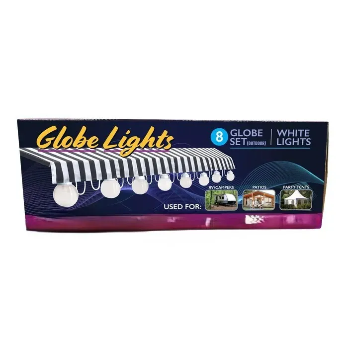 Globe light Set - Large Globe curly cord