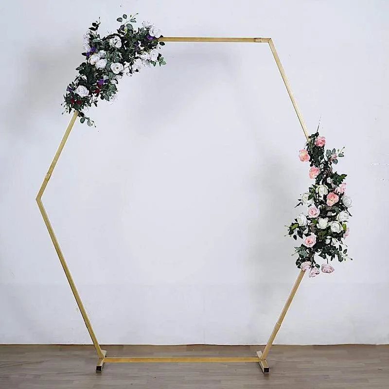 Hexagon Metal Arch 8 ft.