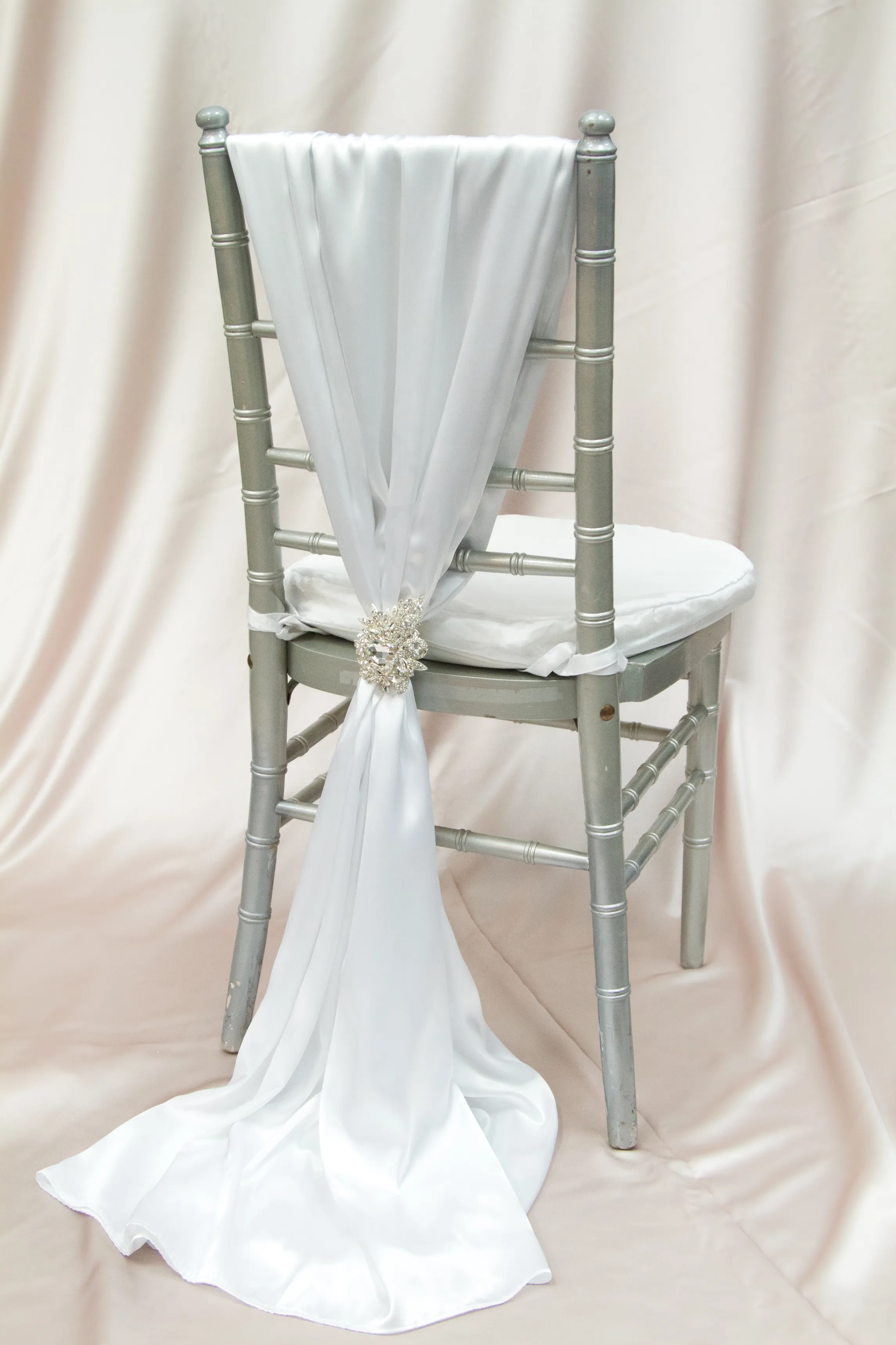 Chair Draping White