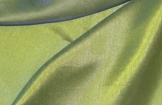 Linen ES Shantung Apple Green