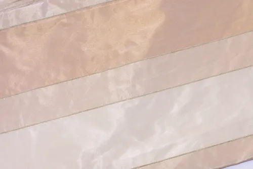 Linen Chenille Stripe Peach