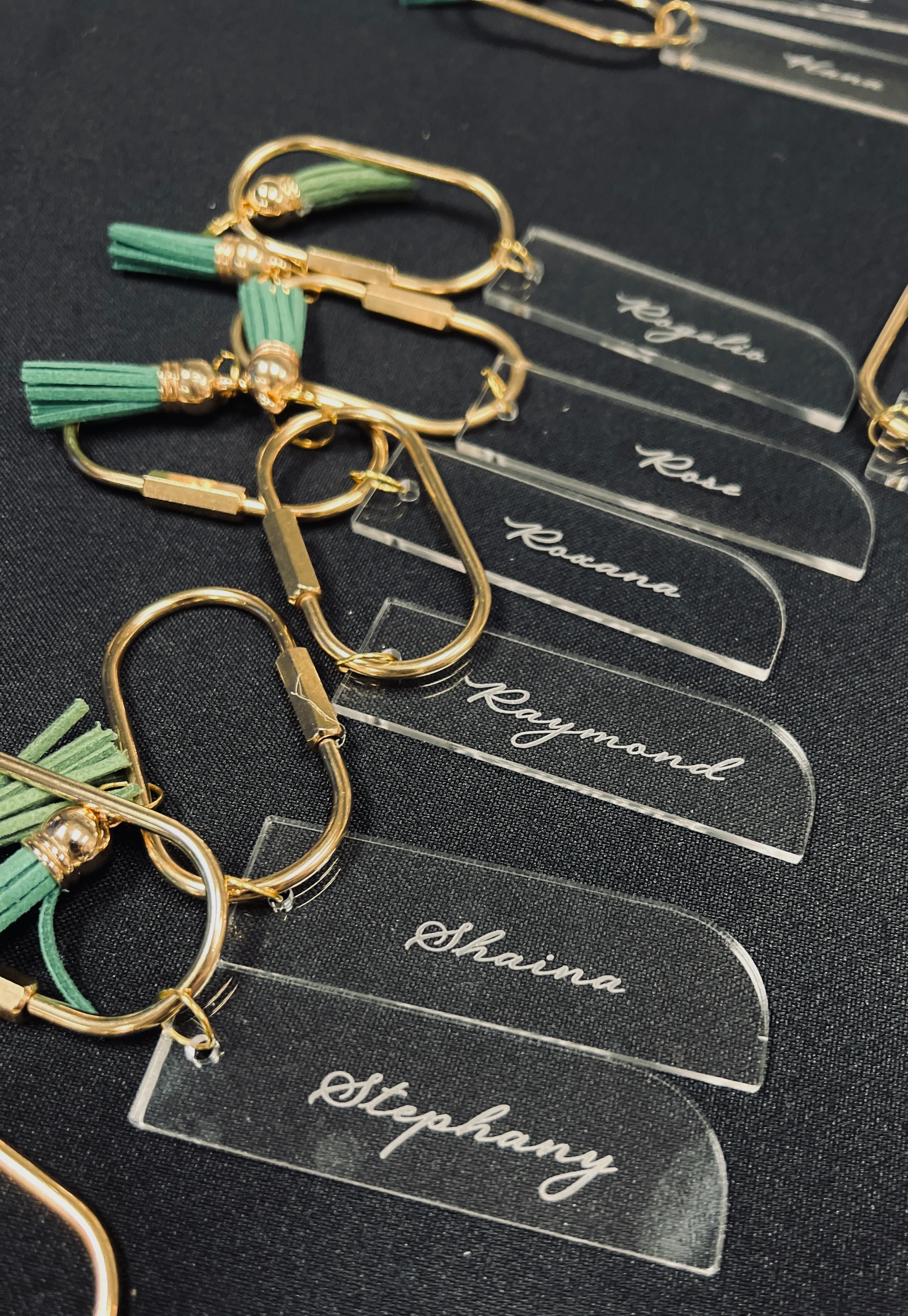 CLEAR PLEXI ENGRAVING AND LASER CUT