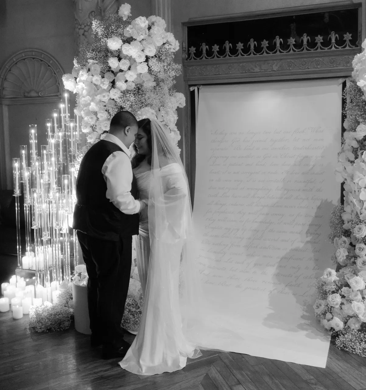 WEDDING BIBLE VERSE CANVAS