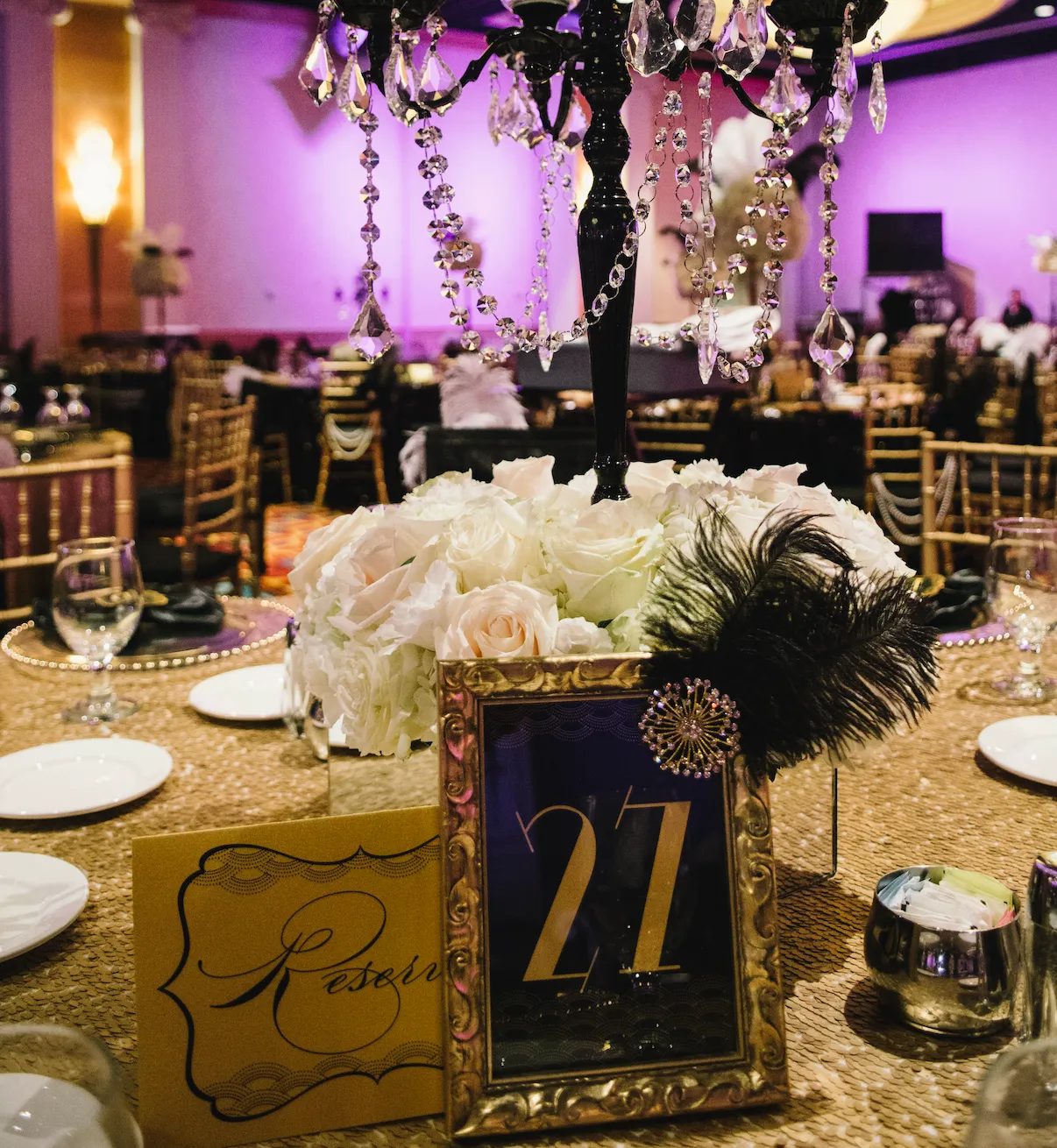 GATSBY TABLE NUMBER 