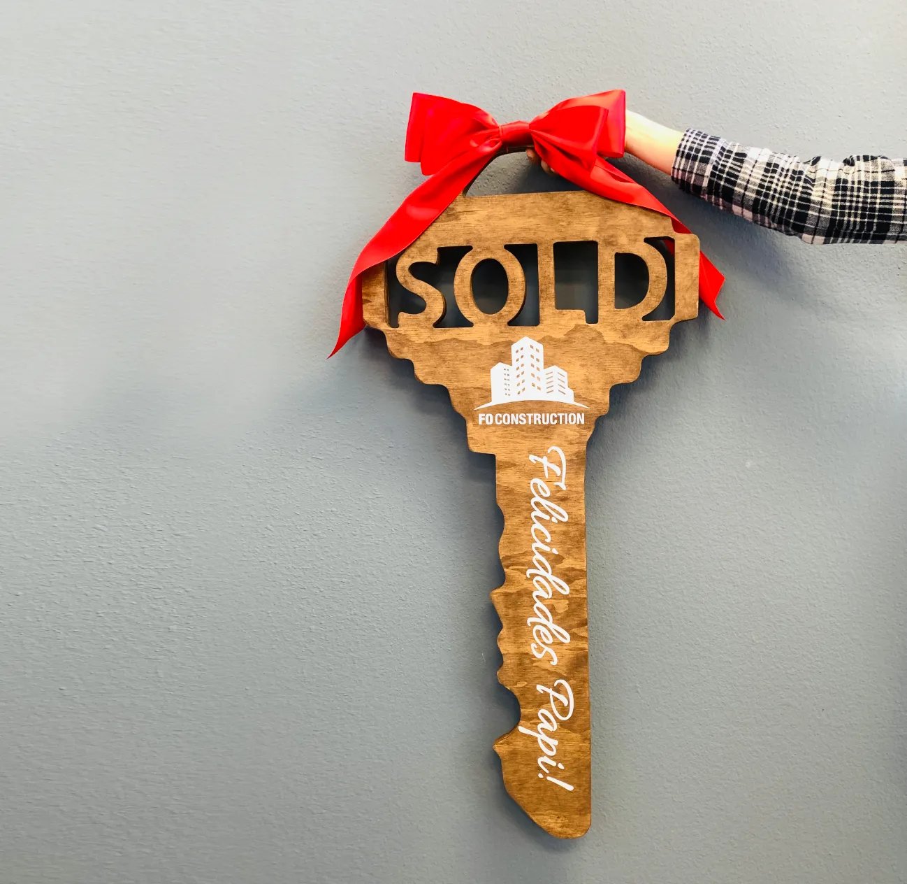 SOLD KEY TO THE NEW HOUSE 