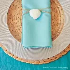 Silver Edge Glass Charger