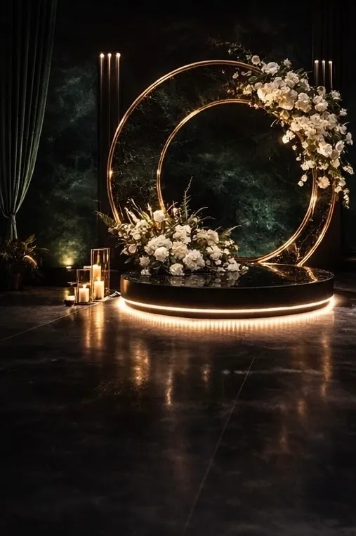 Backdrop. Arches & , Flower Walls,