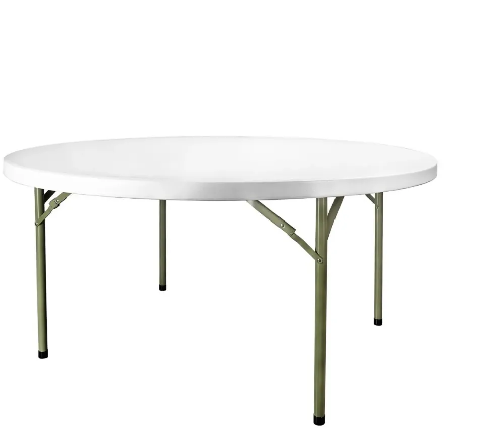 Round white 6ft table