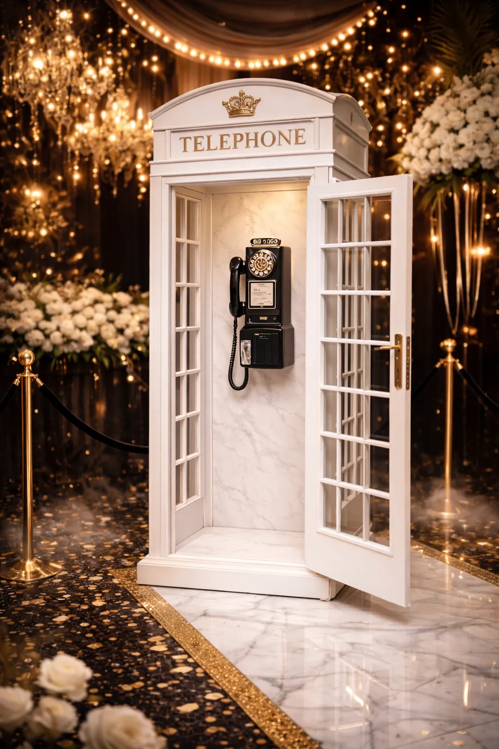 London Phone Booth Prop