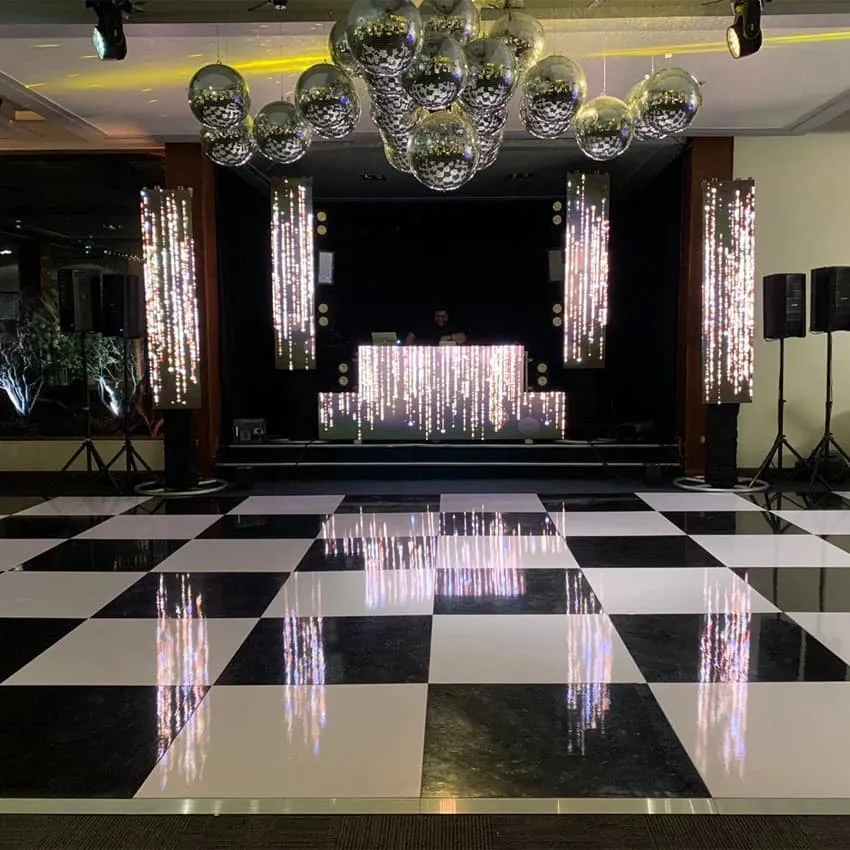 Black & White Dance Floor