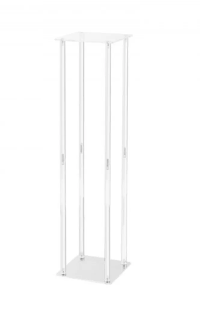 Acrylic 4 post flower stand