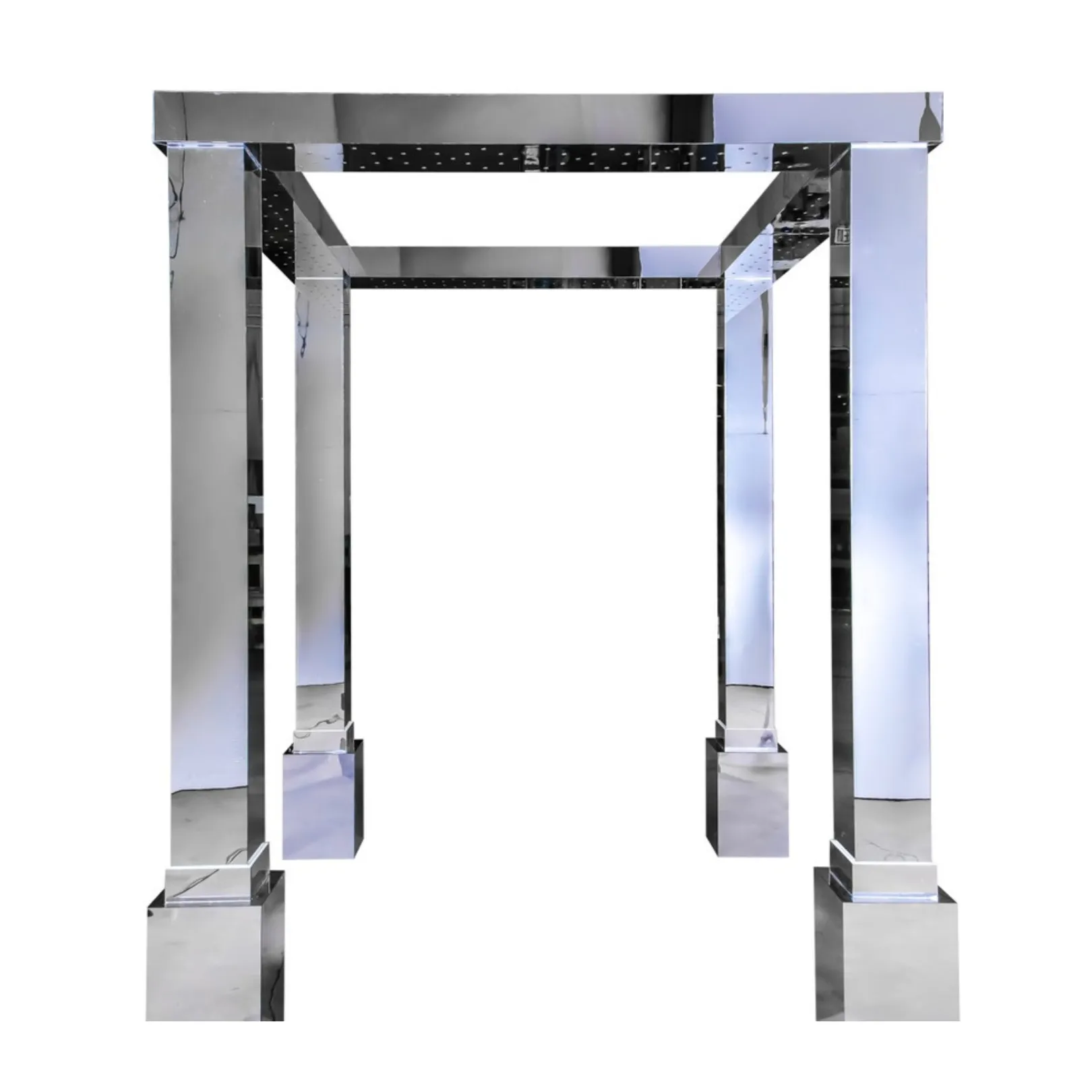 Double Silver Mirror Arch