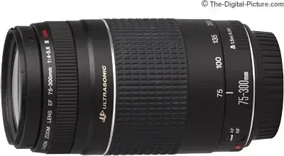CANON 75-300MM  F4-5.6 FF ULTRASONIC