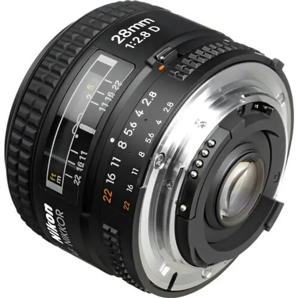 NIKON 28mm f2.8 Línea D AF - APS-C (52ø)