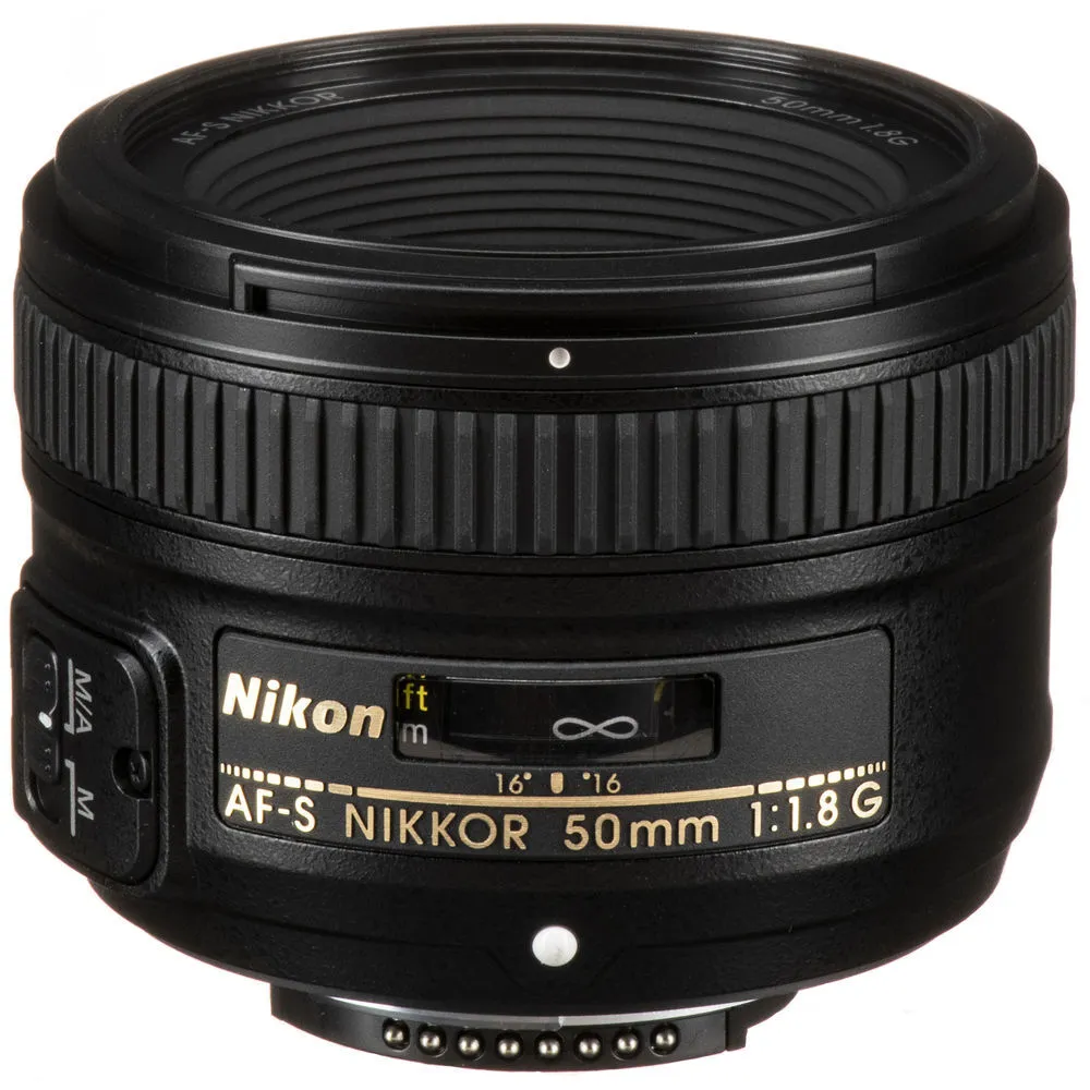 NIKON 50mm f1.8 Línea G AFs - FF (58ø)