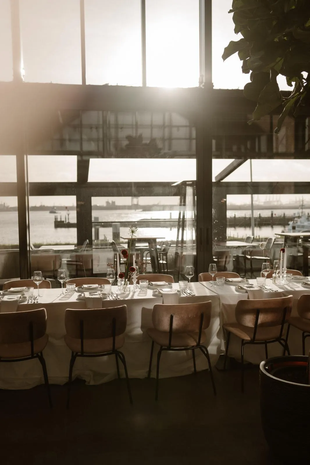 Tafellinnen 300 x 280 cm - linnenlook wit