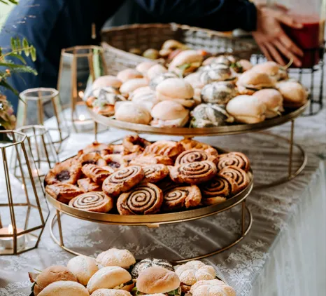 Serveerschaal plateau goud