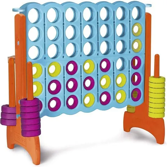 Spel mega 4 op 1 rij