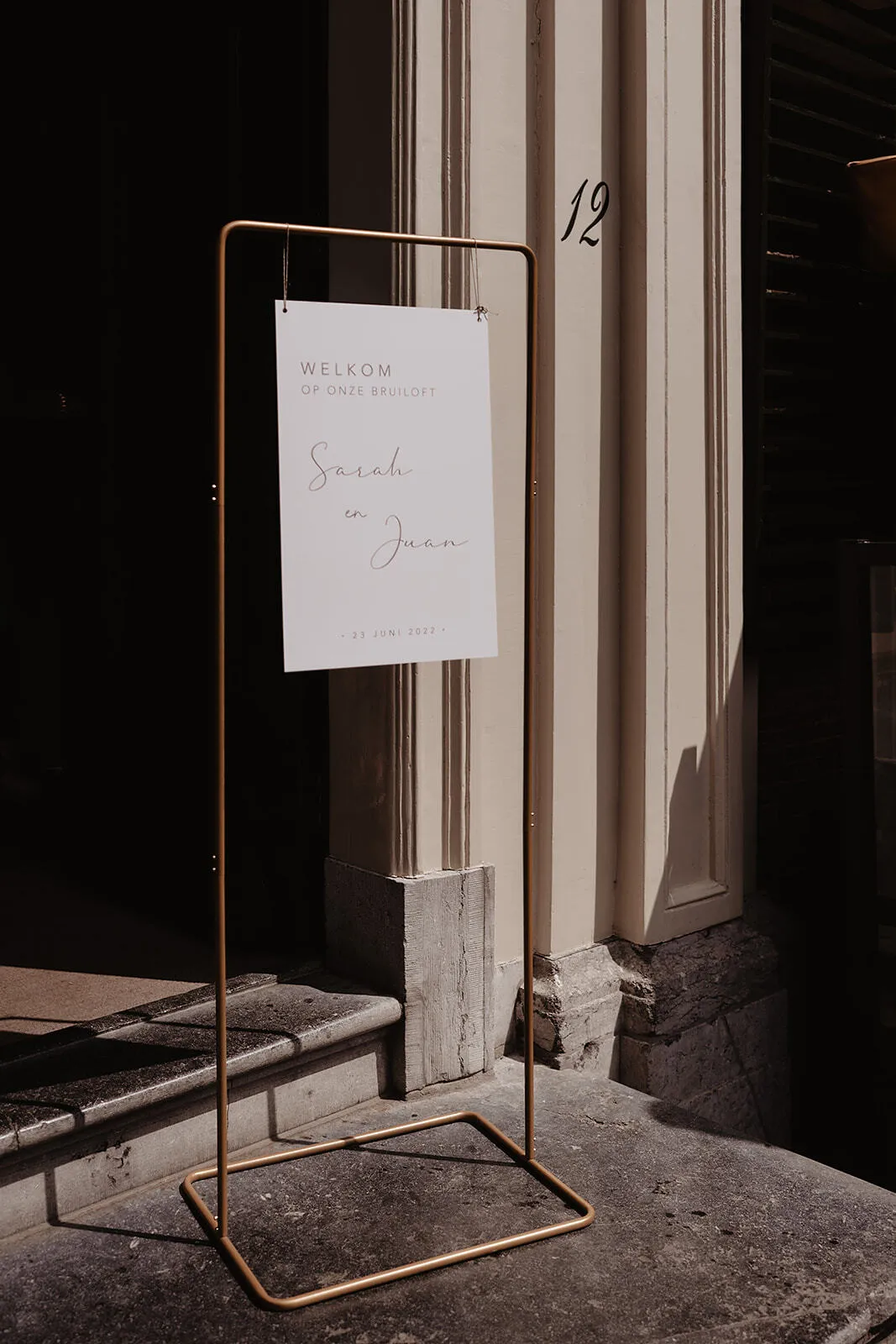 Standaard frame goud