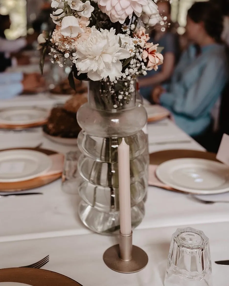 Kaarsenstandaard goud 