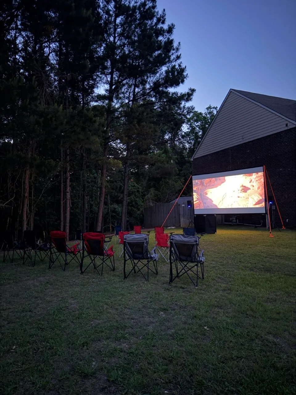 Backyard Movie Night