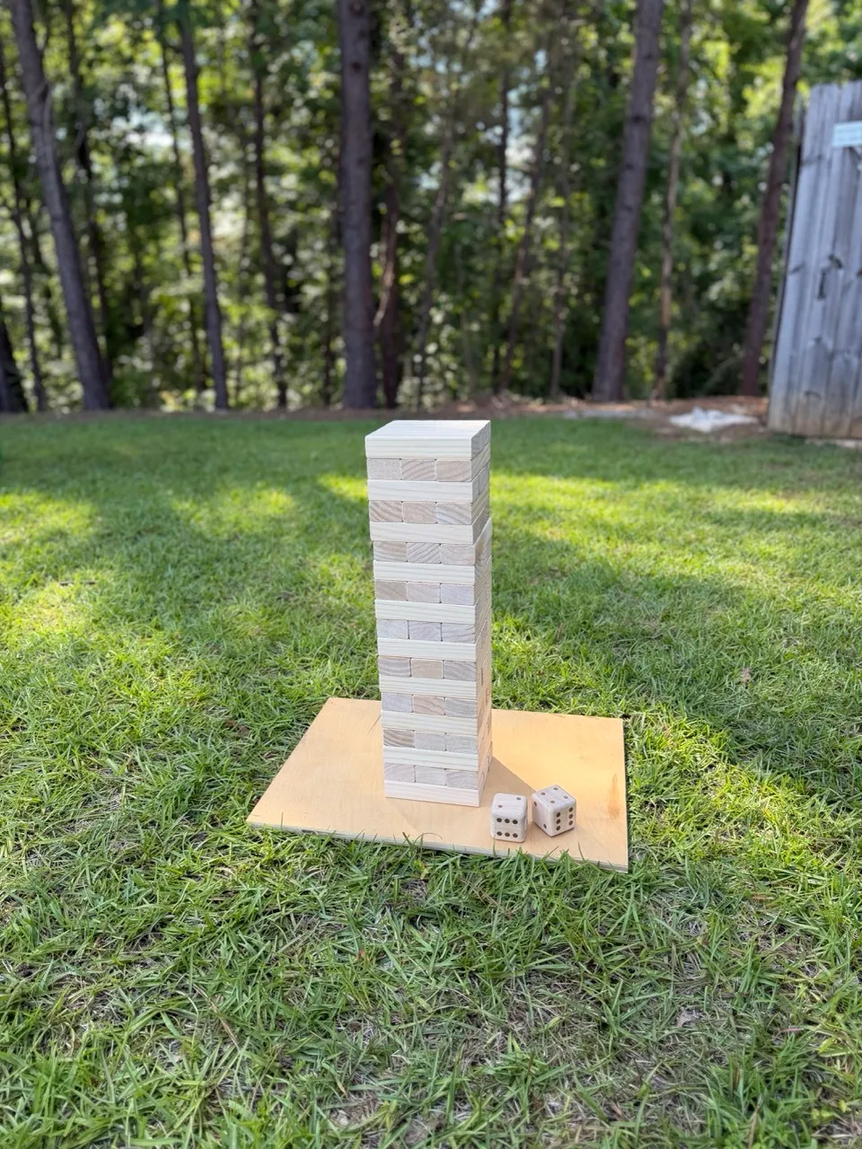 Yard Jenga