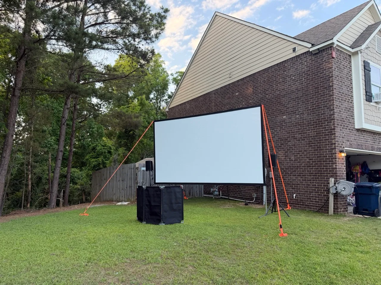 Backyard Movie Night Bundle (setup included)