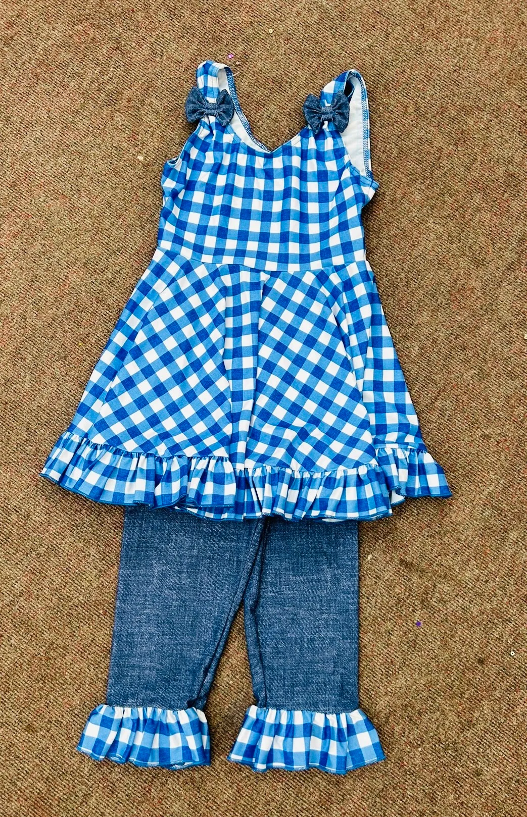 BL051 - PINK GINGHAM OUTFIT