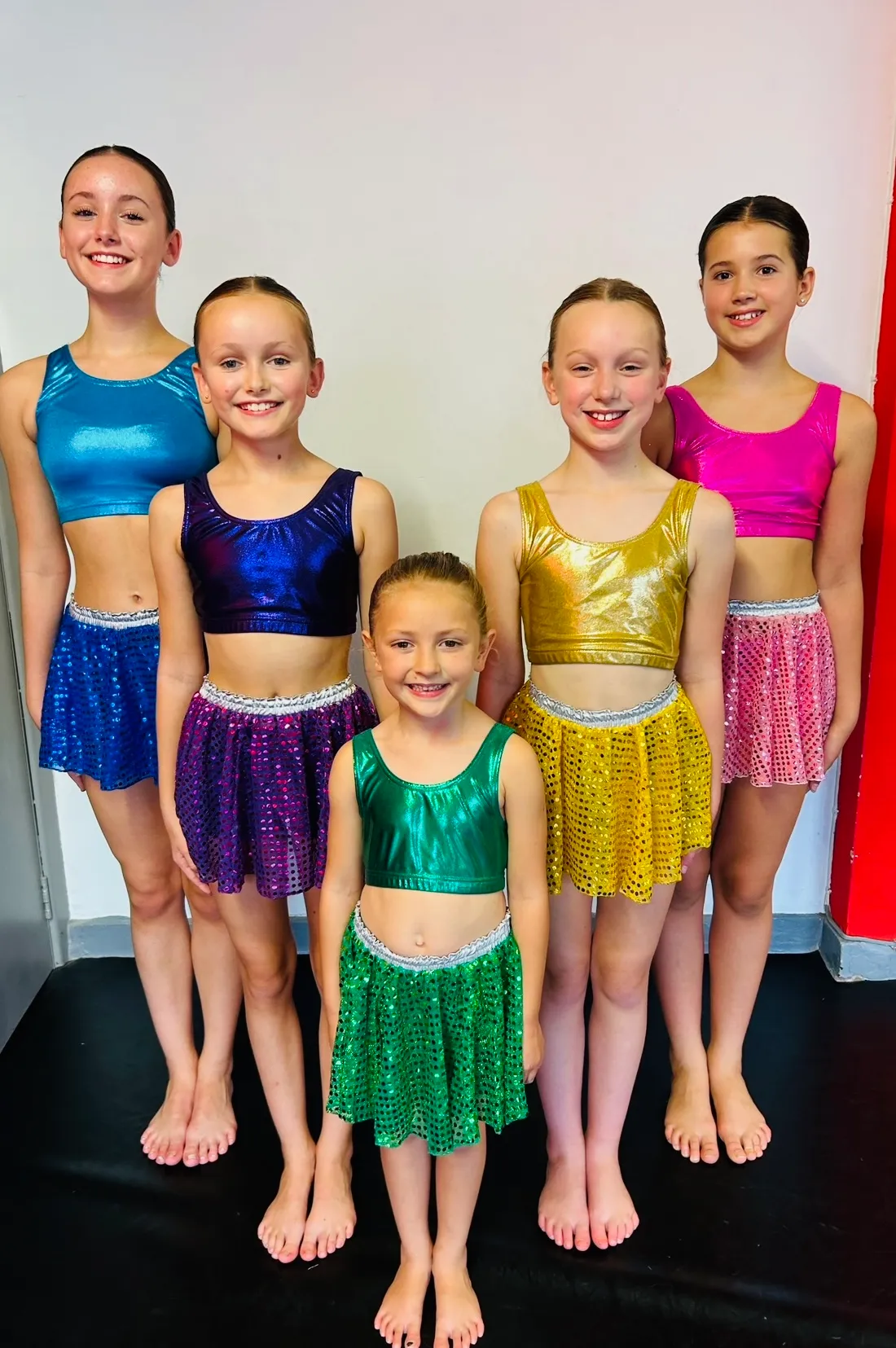 BL093 - METALLIC CROP TOPS