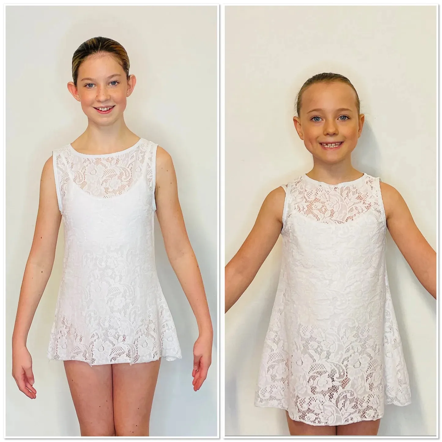 BL034 - WHITE LACE DRESS
