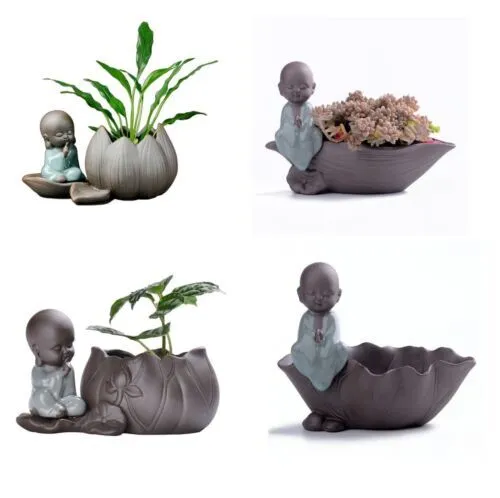 Purple Ceramic Bud Vase