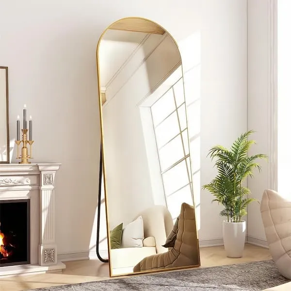 Floor length Gold Mirror