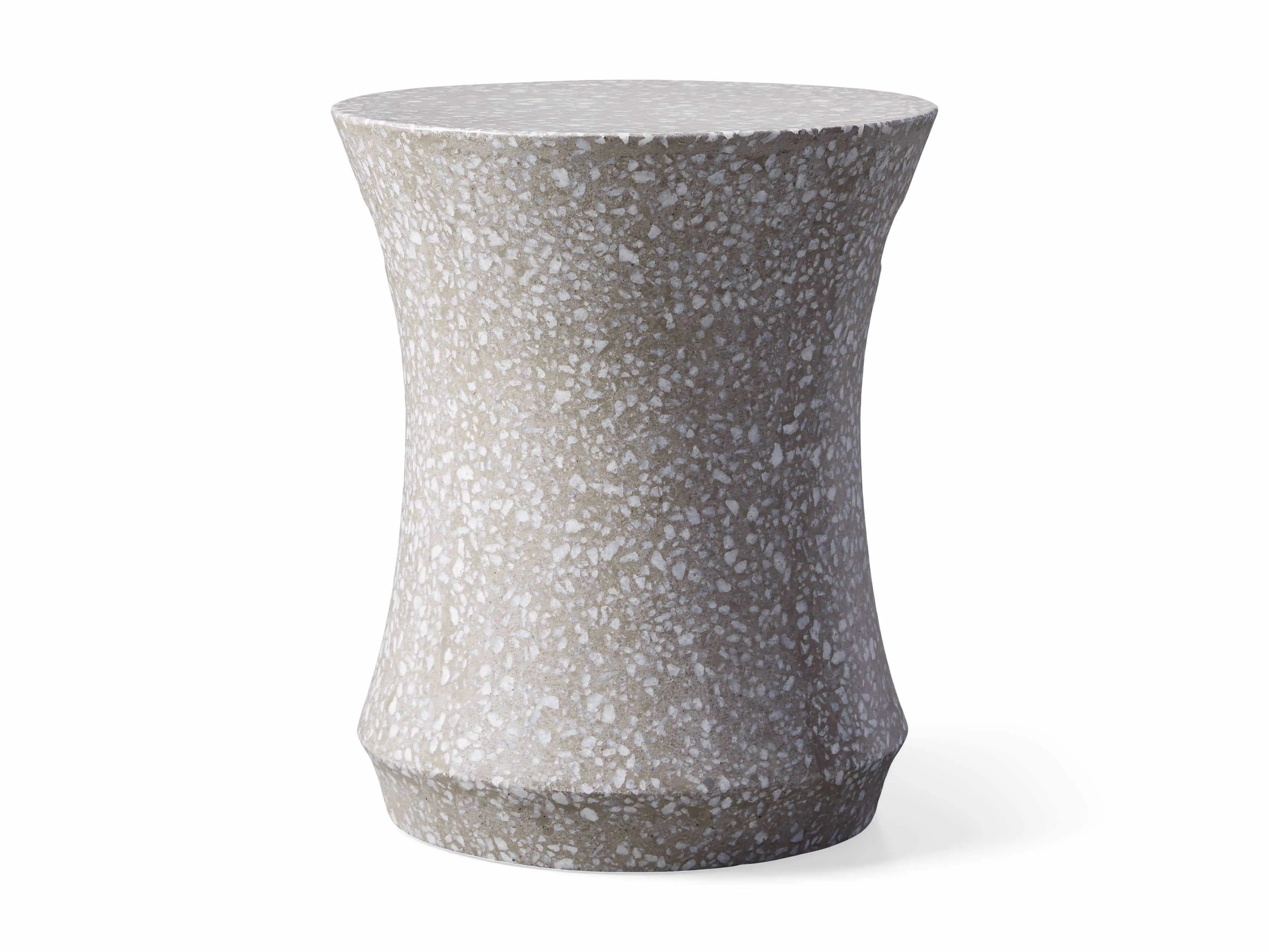 Silver Glittered Gathering Vase