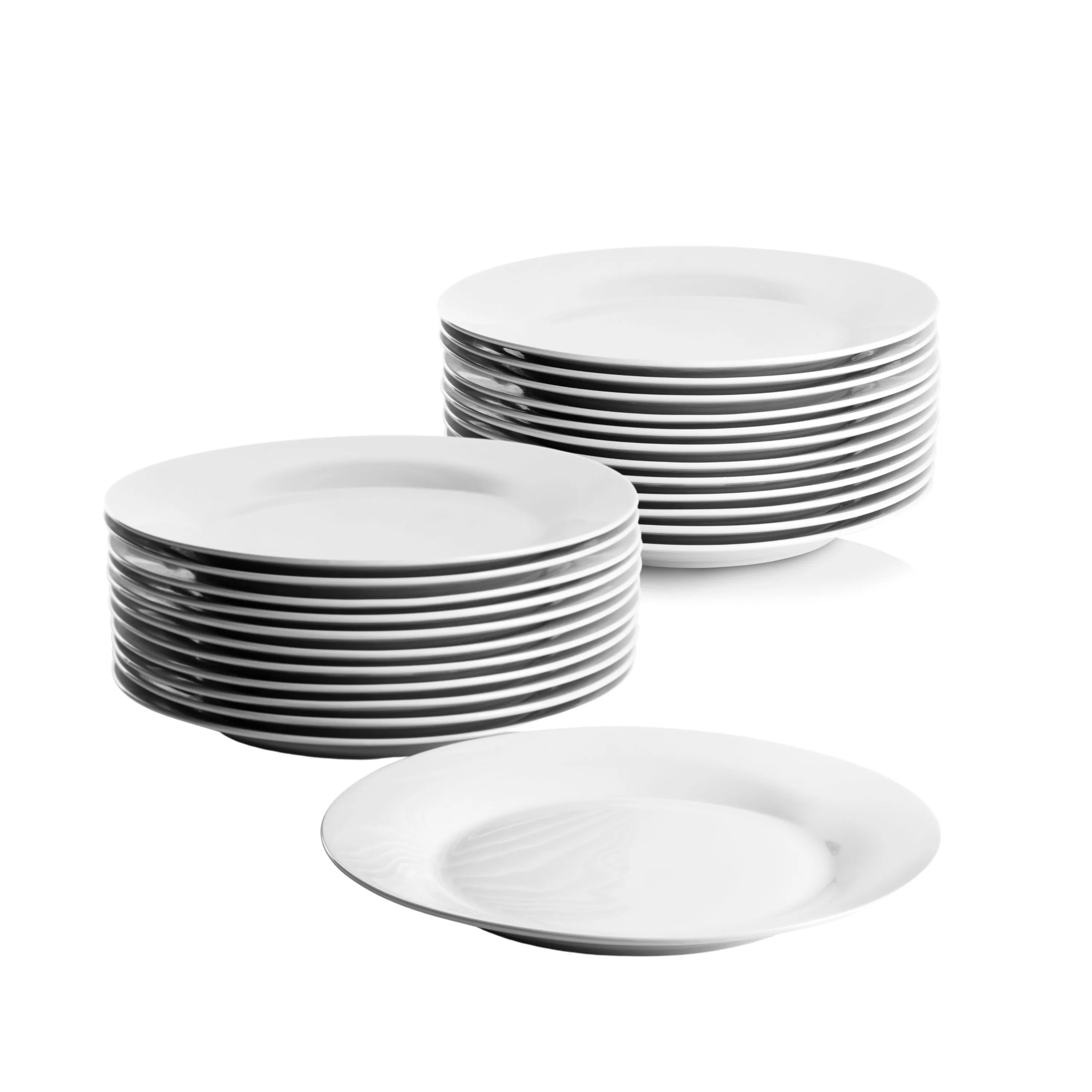 White Ceramic Charger