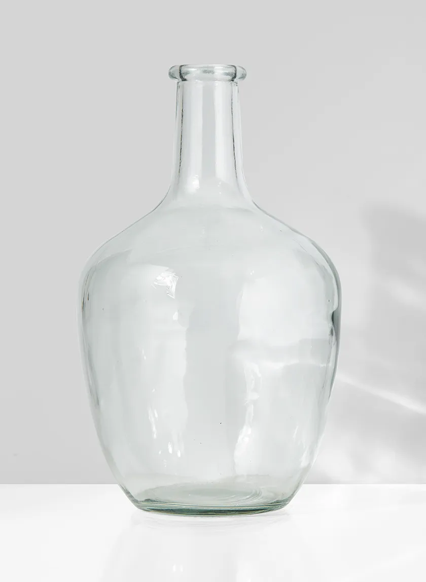 Small Wide Neck Bottle Vase 