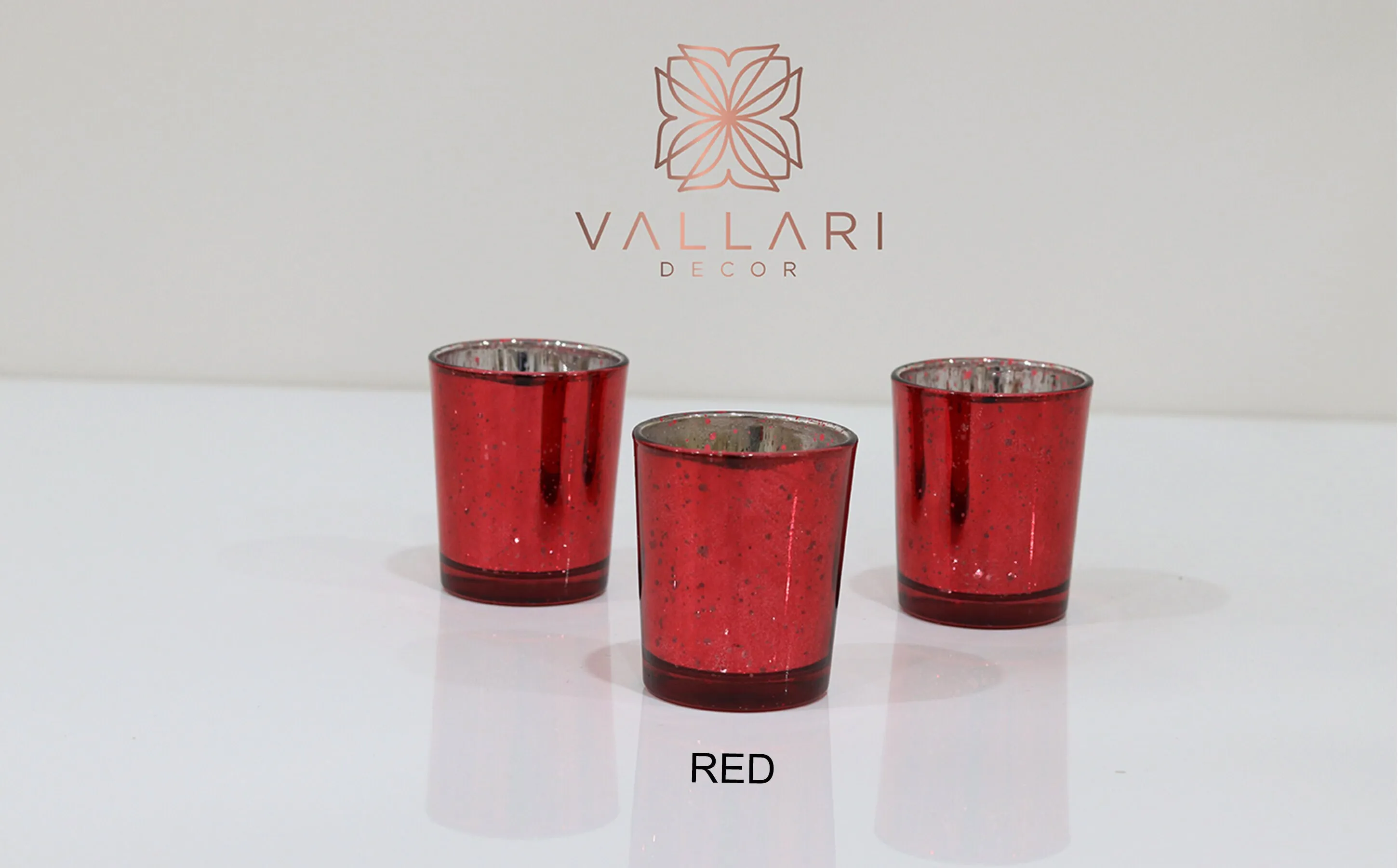 Red Glass Votive