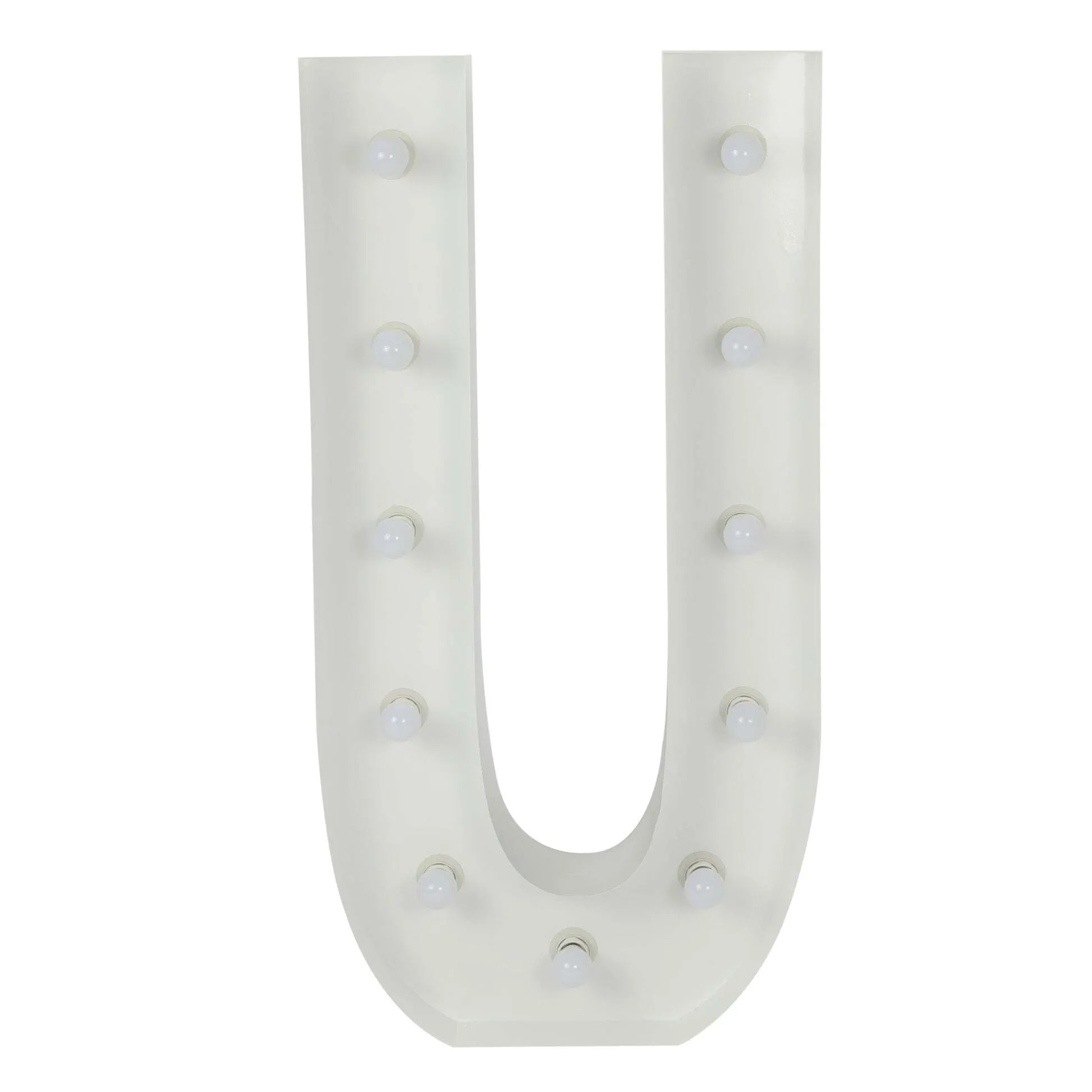 Marquee Letter - U 