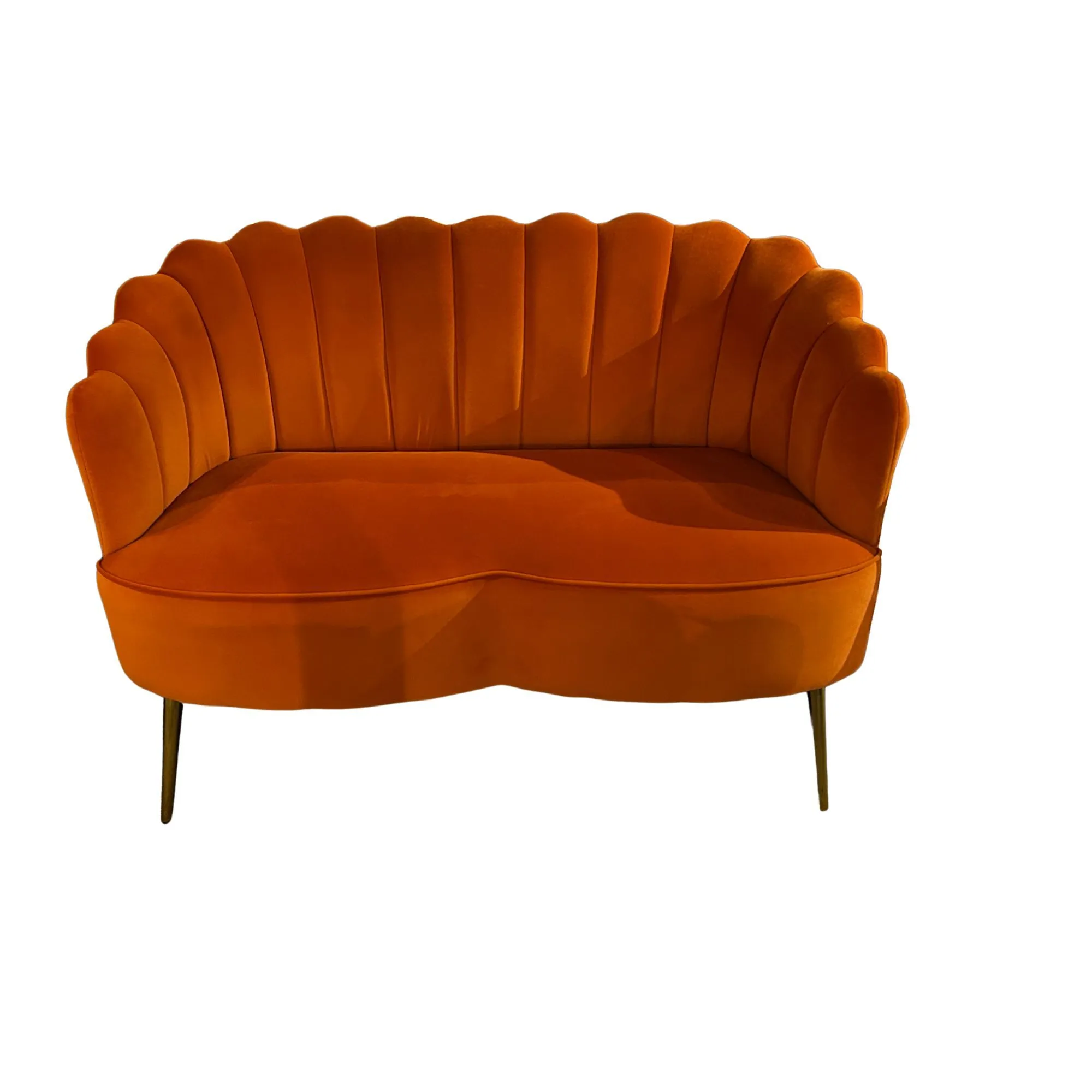 Orange Sweetheart bench