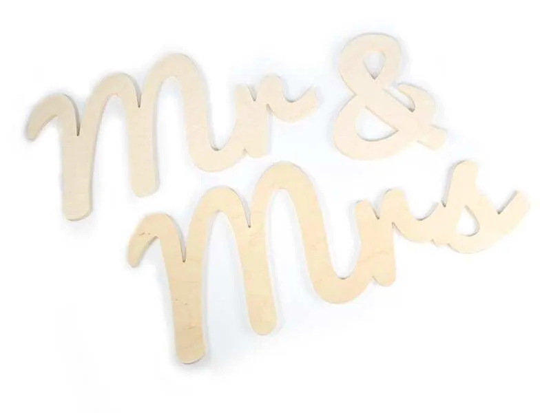 Mr. & Mrs. Letters