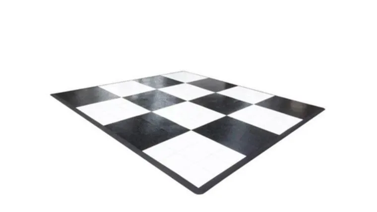 Black White Dance Floor 