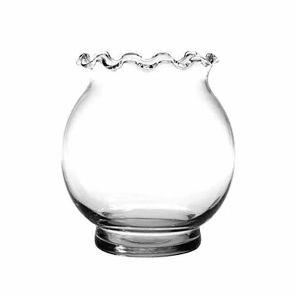 White Footed Crimped Ivy Ball