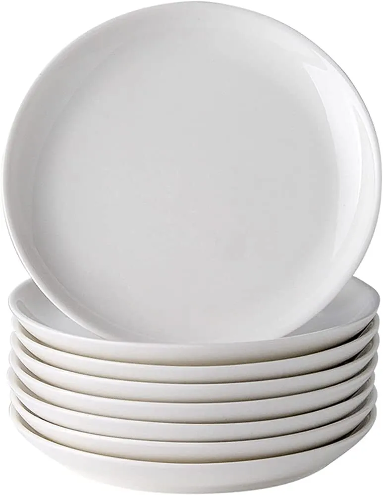 Small White Ceramic Charger