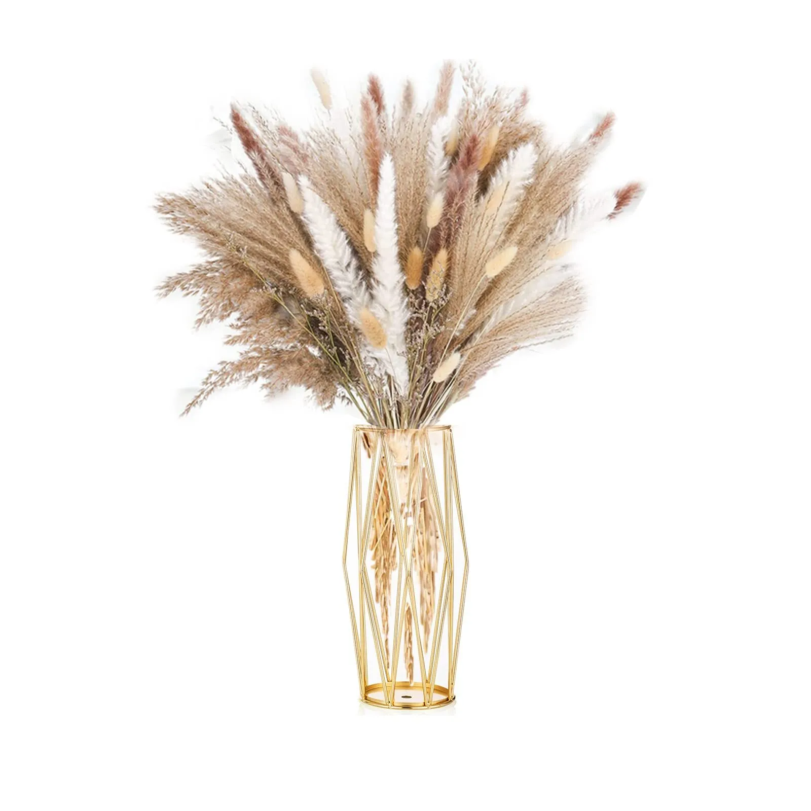 Gold Wire Cylinder Terrarium