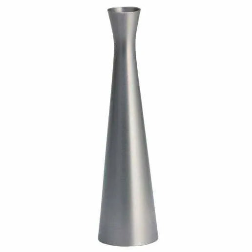 Silver Hourglass Bud Vase