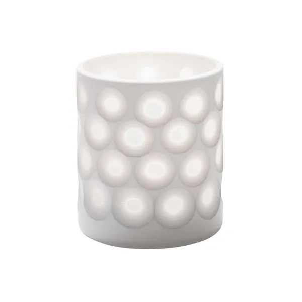 White Dotted Votive
