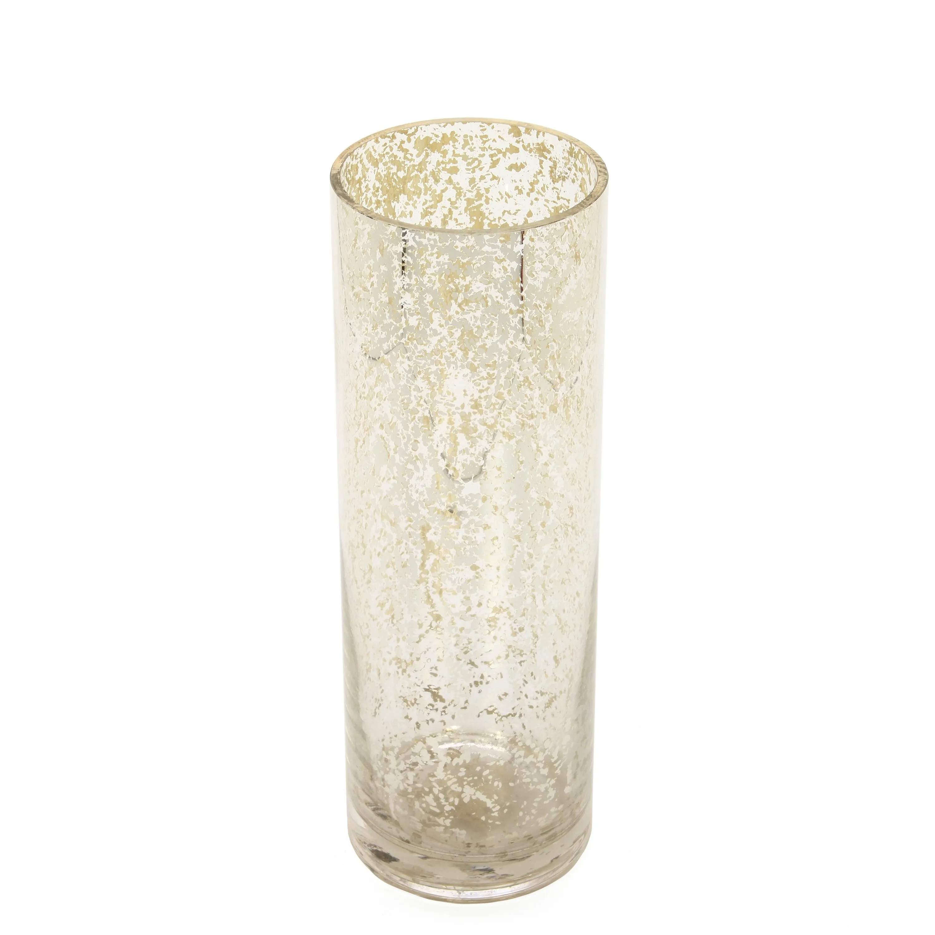 Medium Gold Glass Cylinder