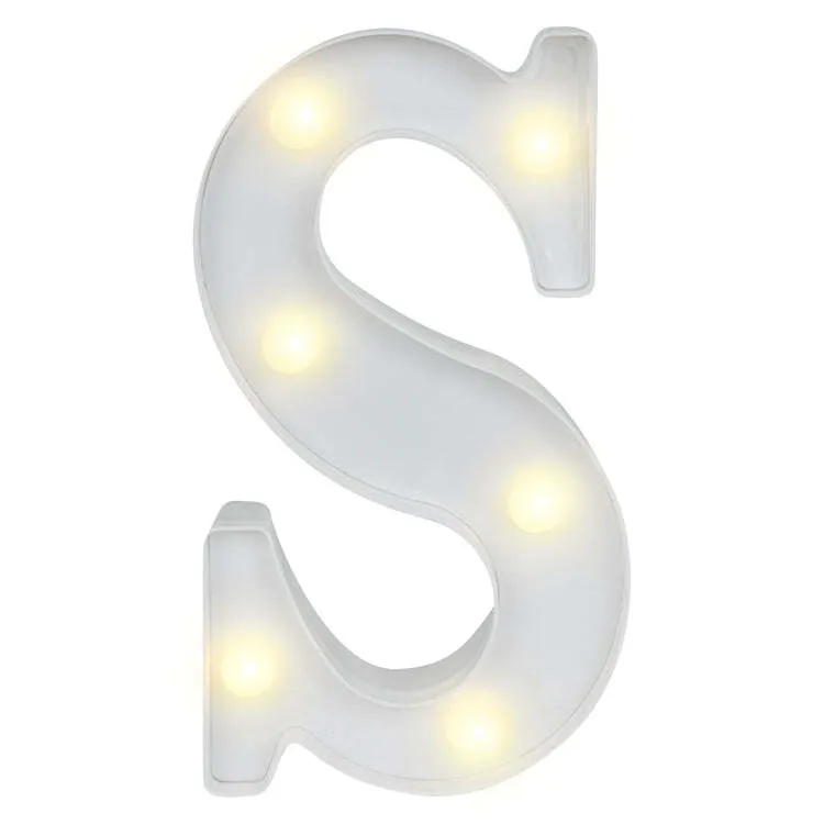 Marquee Letter - S
