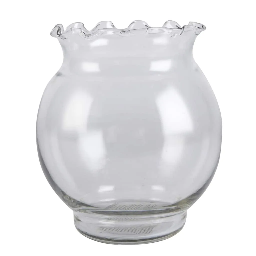 Footed Crimped Ivy Ball