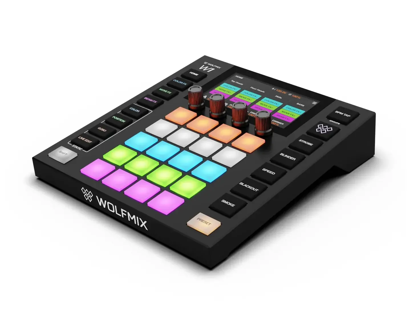 WOLFMIXW1MK3 - Wolfmix W1 MK3 DMX Controller