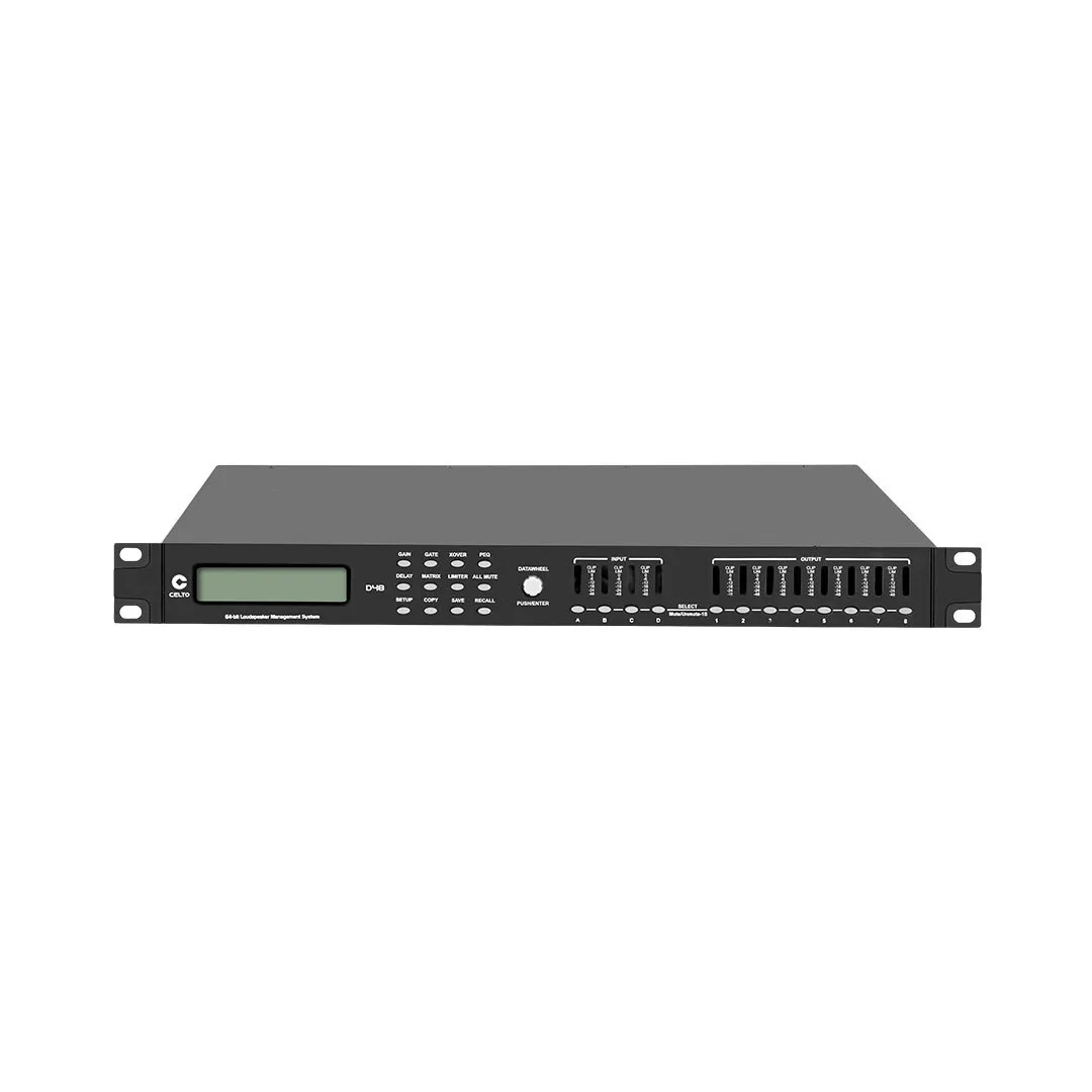 Celto Acoustique D48 - 4 in 8 out Processor 